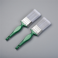 2-Zoll-Doppelfarbe PBT Synthetische Leuchtstofffarbe-Kunststoffgriff Edelstahl-Pinsel Pinsel